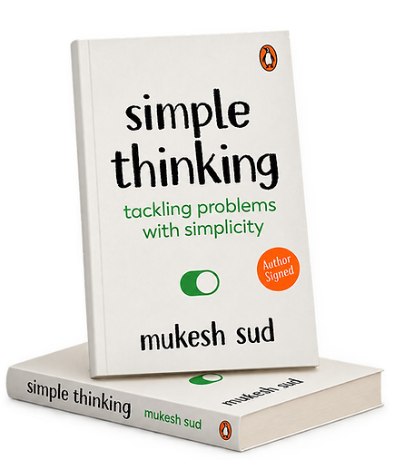 Simple Thinking book cover